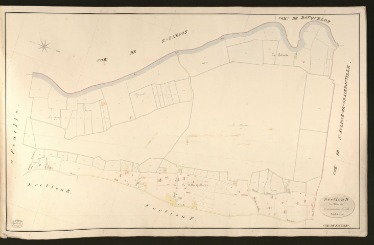 Foulbec. Section D _ du Marais _ 2e et dernière Feuille