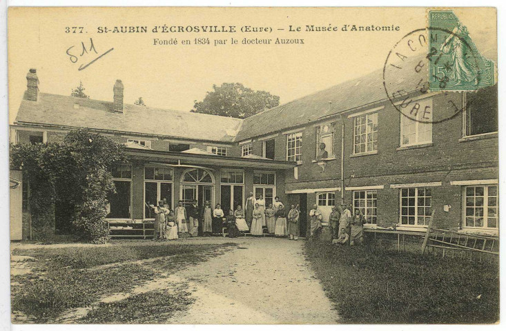 Saint-Aubin-d'Ecrosville. Le Musée d'Anatomie - Fondé en 1834 par le Docteur Auzoux.