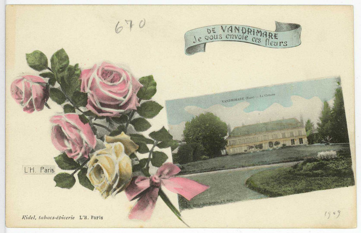 Vandrimare. Carte souvenir.