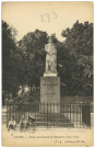 Gisors. Statue du Général de Blanmont.