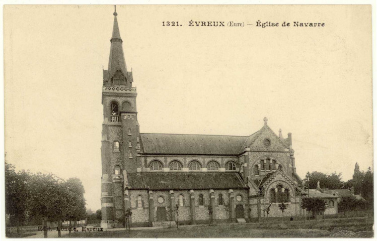 Evreux-Ville. Navarre : Eglise de Navarre.