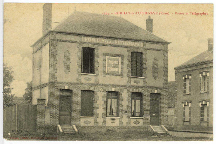 Romilly-la-Puthenaye. Postes et Télégraphes.