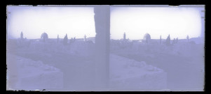 Vue générale de la mosquée Al-Aqsa à Jérusalem (Israël).