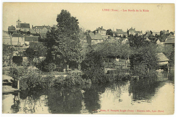 Neuve-Lyre (La). Les Bords de la Risle.
