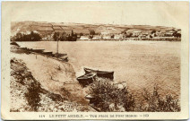 Andelys (Les). Le Petit Andely - Vue prise de Port Morin.