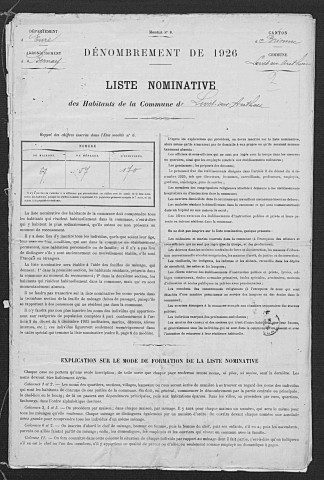 LIVET_SUR_AUTHOU 1926