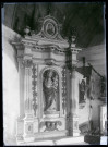 Statue de Vierge à l'enfant de l'église du Planquay (Eure).