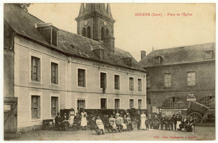 Bourth. Place de l'Eglise.