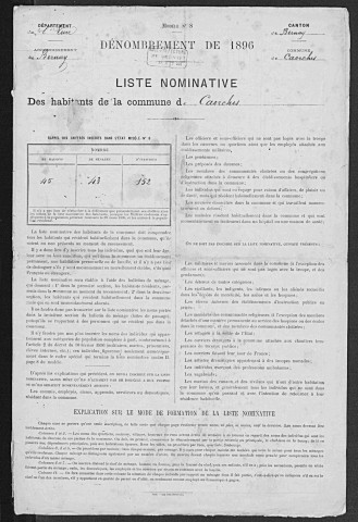 CAORCHES 1896