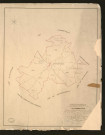 Bourgtheroulde. Tableau d'assemblage _ du Plan Parcellaire de la Commune de Bourgtheroulde _ Canton de Bourgtheroulde - Pontaudemer - Eure. _ Terminé sur le terrain en 1828, sous l'administration de M.le Vicomte Raymond Delaitre, Préfet _ M. Bosquier, maire _ en sous la Direction de M. Hurtrelle, Directeur des Contributions directes. _ M. Hautier, Géomètre en Chef. _ Par M. Canu, Géomètre de 1re classe.