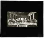 Musée de Milan (Italie), tableau de Léonard de Vinci "La Cène".