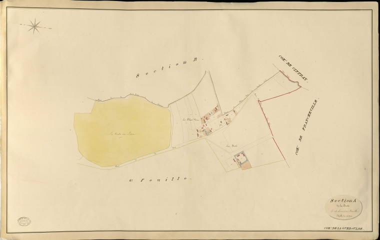 Guéroulde (La). Section A _ de la Forêt _ 3e et dernière Feuille