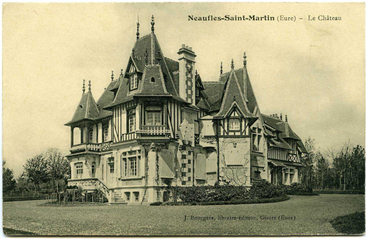 Neaufles-Saint-Martin. Le Château.