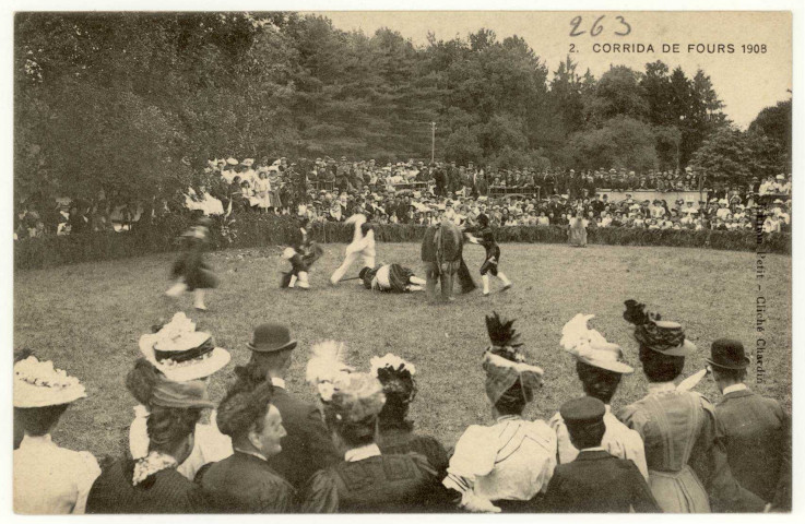 Fours-en-Vexin. Corrida de Fours-1909.