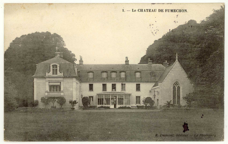 Ecardenville-la-Campagne. Le Château de Fumechon.