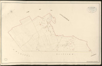 Montreuil-l'Argillé. Section D _ de la Morinière _ 1ère de 3 feuilles _ Echelle de 1 à 2500