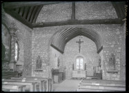 Intérieur de l'église de Ménesqueville (Eure).