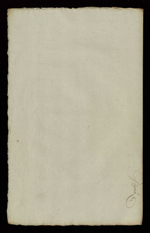 Notifications isolées adressées aux paroisses de Gaprée (Orne), La Houssaye, Mesnil-Vicomte (com. de Louversey), Saint-Pierre-du-Bosguérard.