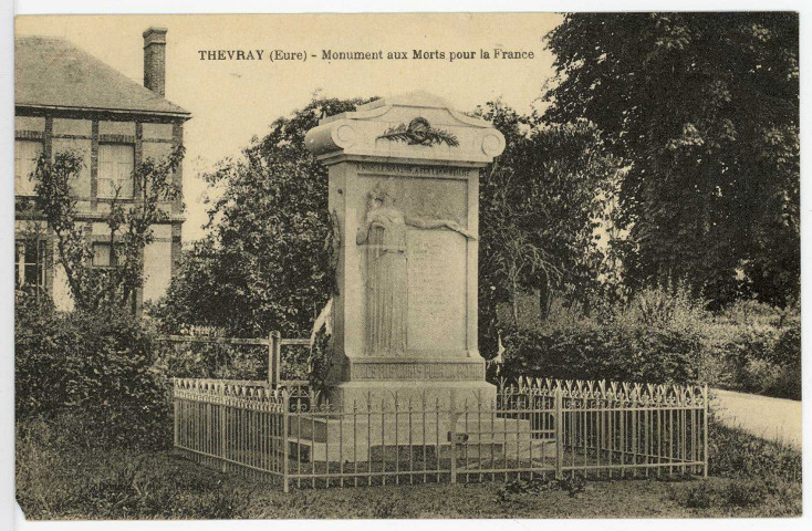 Thevray. Monument aux morts pour la France.