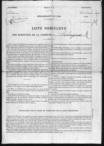 CAHAIGNES 1946