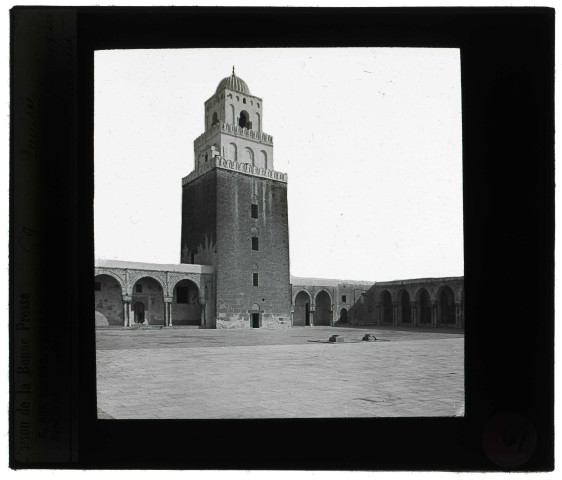 Grande mosquée de Kairouan (Tunisie), minaret.