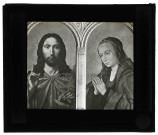 Musée The National Gallery de Londres (Angleterre), tableau de Quentin Metsys « Christ et Vierge ».