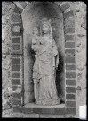 Statue de Vierge à l'enfant de l'église de Noyers (Eure).