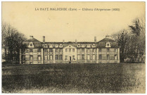 Haye-Malherbe (La). Château d'Argeronne (1650).