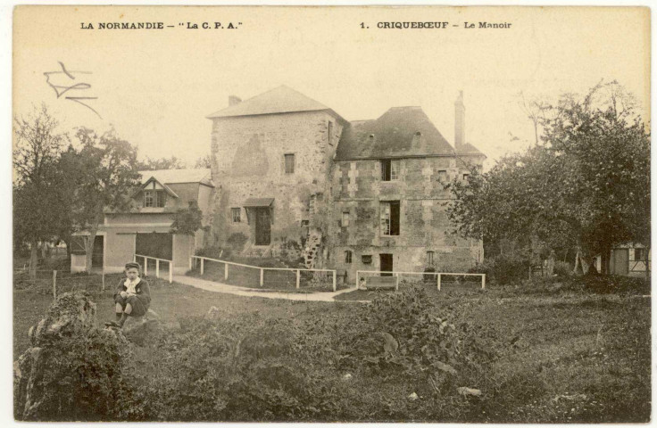 Criquebeuf-sur-Seine. Le Manoir.
