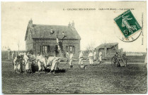 Gaillon. Colonie des Douaires - Gaillon (Eure) - Les pompiers.