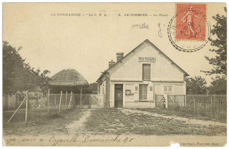 Martainville-du-Cormier. La Poste.