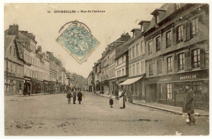 Cormeilles. Rue de l'Abbaye.