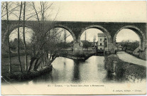 Evreux-Ville. Le Viaduc sur L'Iton à Harrouard.