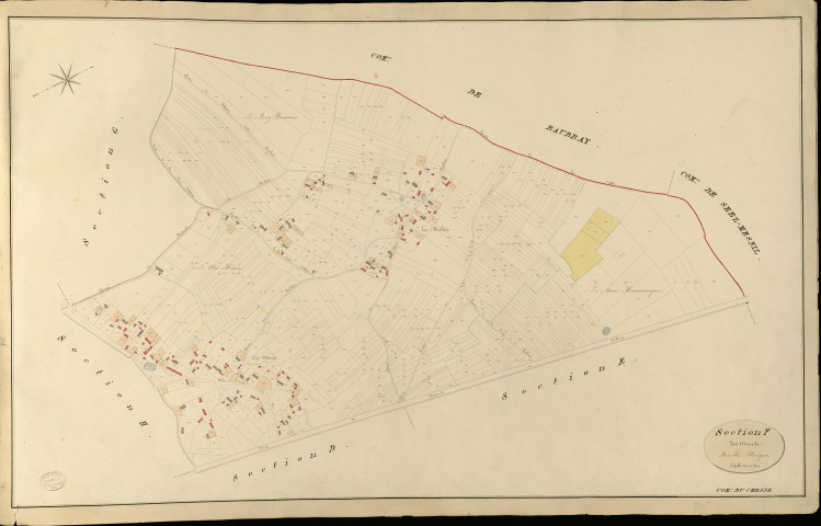 Chesne (Le). Section F _ des Mares _ Feuille Unique