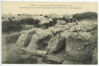 Vieil-Évreux (Le). Fouilles du Vieil-Evreux - Chantier de la Société Française des fouilles archéologiques.