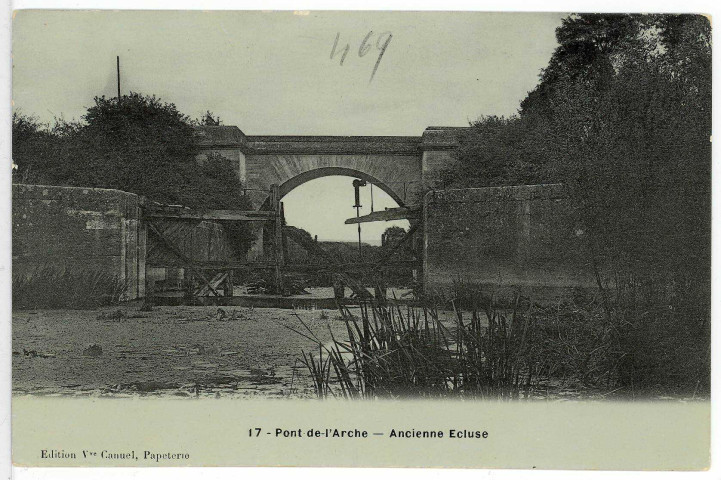 Pont-de-l'Arche. Ancienne Ecluse.