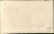 Hauville. Section H _ de la Rue Bénard _ Feuille Unique
