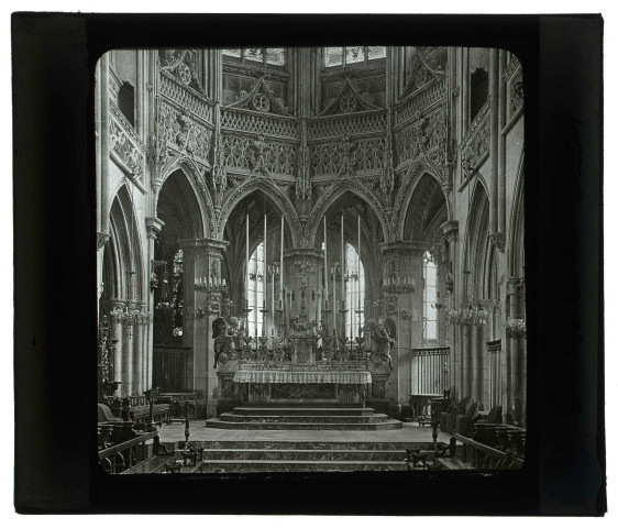 Église Saint-Pierre de Caen (Calvados), abside.