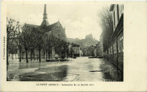 Andelys (Les). Petit Andely - Inondation du 29 Janvier 1910.