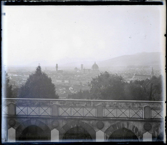 Vue générale de Florence (Toscane, Italie)