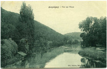 Acquigny. Vue sur l'Eure.
