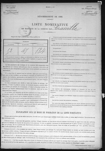 CRASVILLE 1906