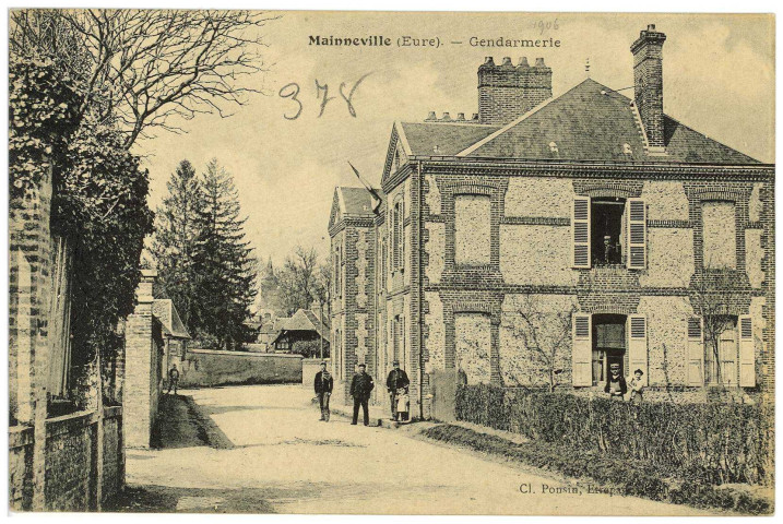 Mainneville. Gendarmerie.