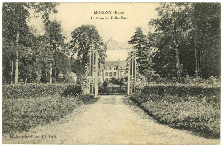Morgny. Château de Belle Face.