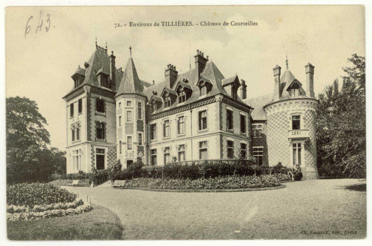Courteilles. Château de Courteilles.
