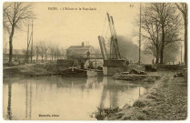 Fains. L'Ecluse et le Pont-levis.