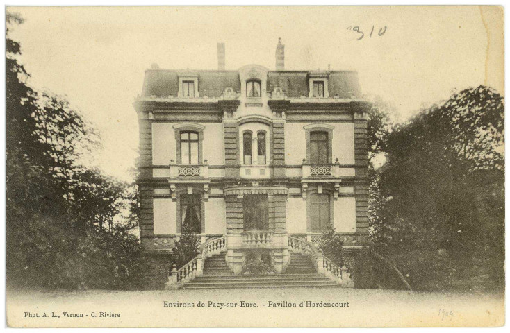 Hardencourt. Pavillon d'Hardencourt.