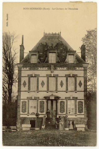 Bois-Normand-près-Lyre. Le Château de l'Aumône.