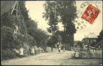 Bazincourt-sur-Epte. Le Carrefour.