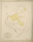 Muzy. Tableau d'assemblage _ du Plan Parcellaire de la Commune de Muzy _ Canton de Nonancourt - Evreux - Eure. _ Terminé sur le Terrain le , sous l'administration de M. Le Vicomte Raymond Delaitre, Préfet _ M. Gallais, Maire _ et sous la Direction de M. Marel, Directeur des Contributions directes _ M. Hautier, Géomètre en Chef. _ Par M. Lefebure, Géomètre de 1re classe.